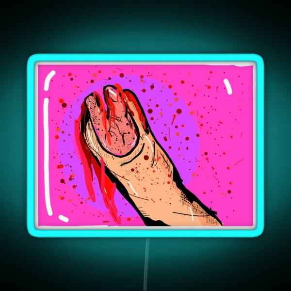 Nail Technician Nightmare RGB Neon Sign
