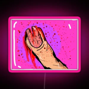 Nail Technician Nightmare RGB Neon Sign