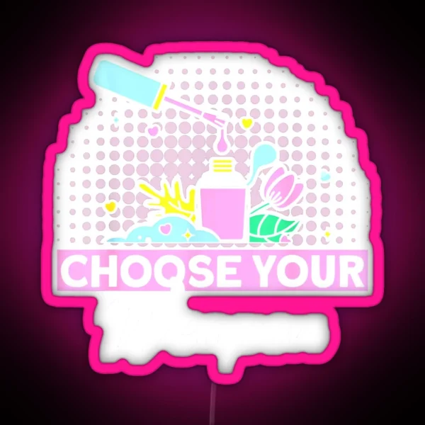 Nail Technician Quote Works Nail Polish RGB Neon Sign