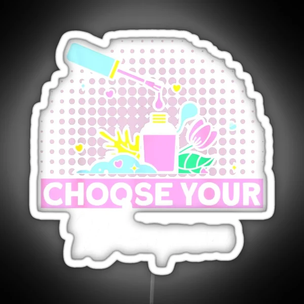 Nail Technician Quote Works Nail Polish RGB Neon Sign