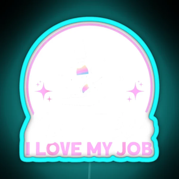 Nail Technician Quote Works Nail Polish RGB Neon Sign
