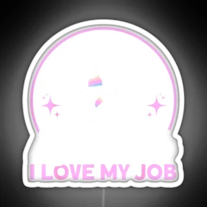 Nail Technician Quote Works Nail Polish RGB Neon Sign