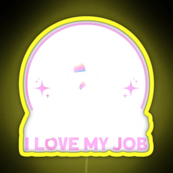 Nail Technician Quote Works Nail Polish RGB Neon Sign