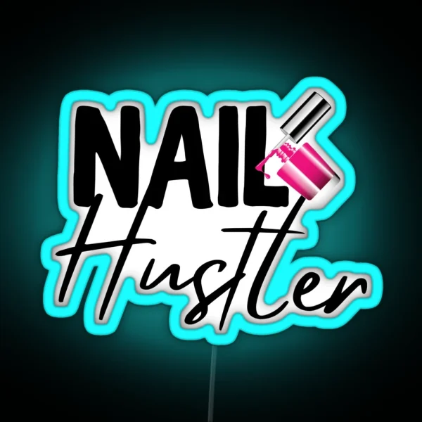 Nail Technician RGB Neon Sign