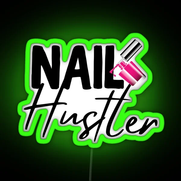 Nail Technician RGB Neon Sign