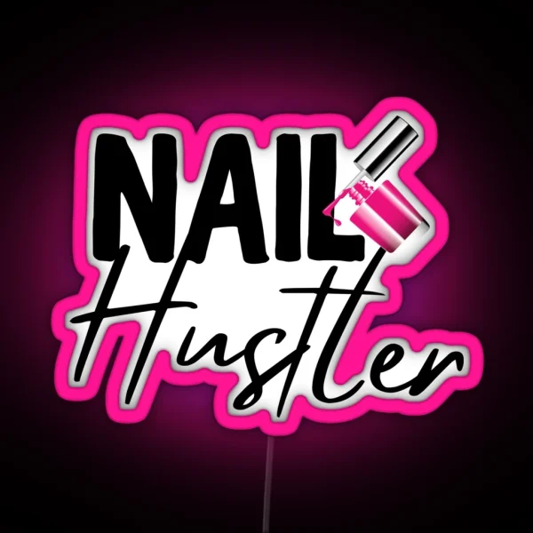 Nail Technician RGB Neon Sign