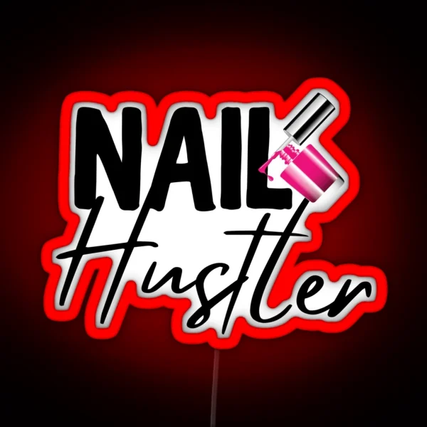 Nail Technician RGB Neon Sign