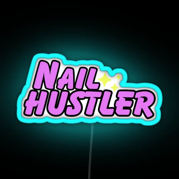 Nail Technician RGB Neon Sign