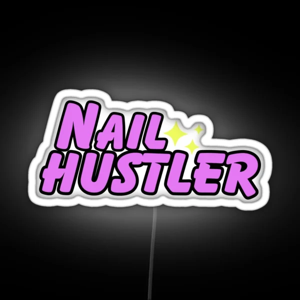Nail Technician RGB Neon Sign