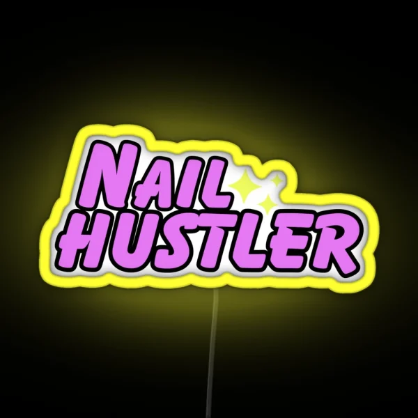 Nail Technician RGB Neon Sign