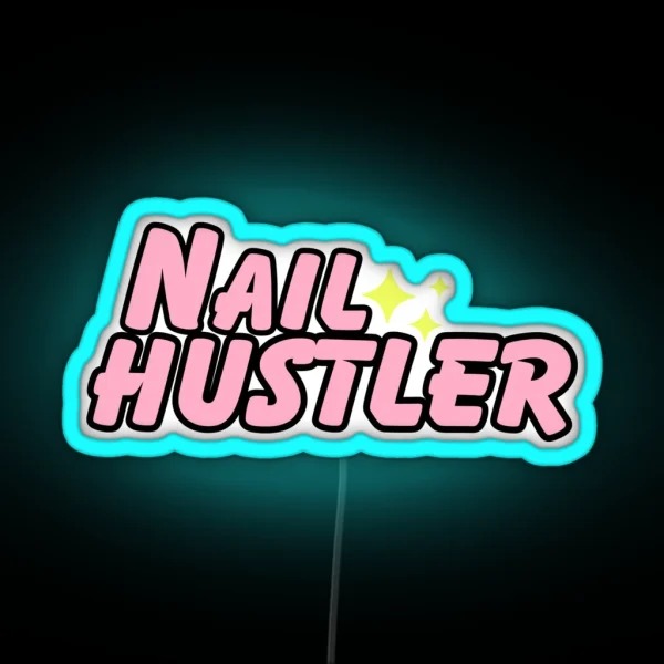 Nail Technician RGB Neon Sign