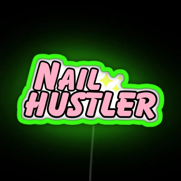 Nail Technician RGB Neon Sign