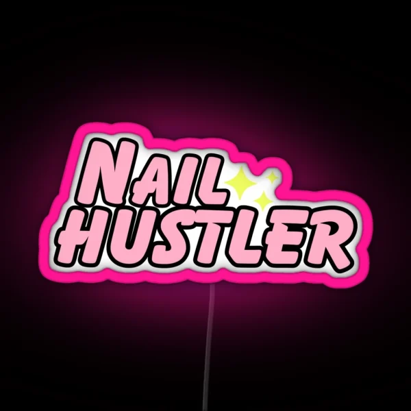 Nail Technician RGB Neon Sign