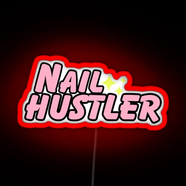 Nail Technician RGB Neon Sign