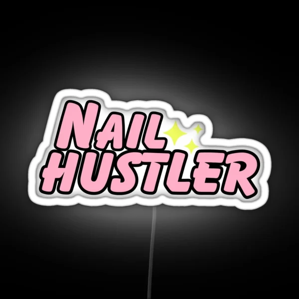 Nail Technician RGB Neon Sign