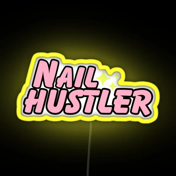 Nail Technician RGB Neon Sign