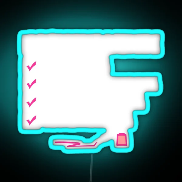 Nailist Technician Funny Saying Nail Tech Art RGB Neon Sign