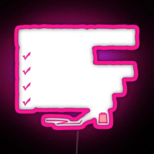 Nailist Technician Funny Saying Nail Tech Art RGB Neon Sign