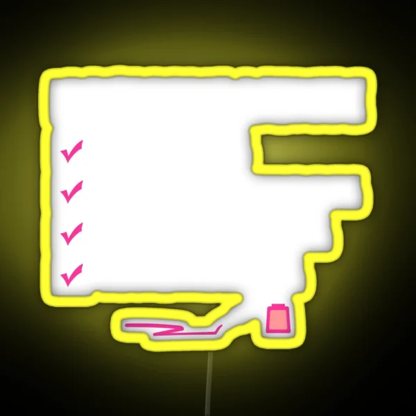 Nailist Technician Funny Saying Nail Tech Art RGB Neon Sign