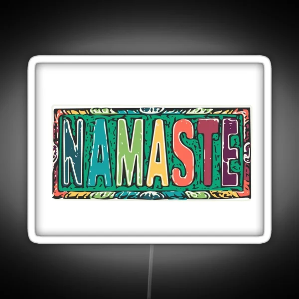 Namaste RGB Neon Sign