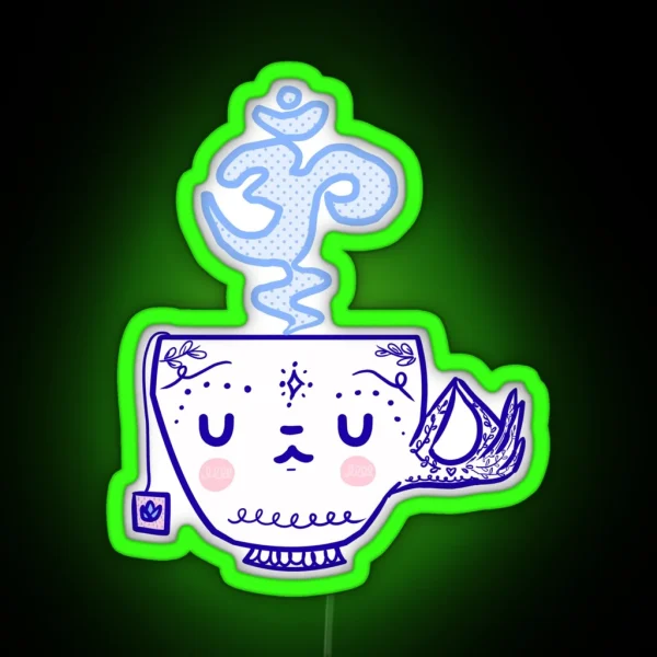Namastea RGB Neon Sign