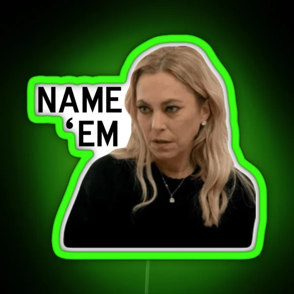 Name Em RGB Neon Sign