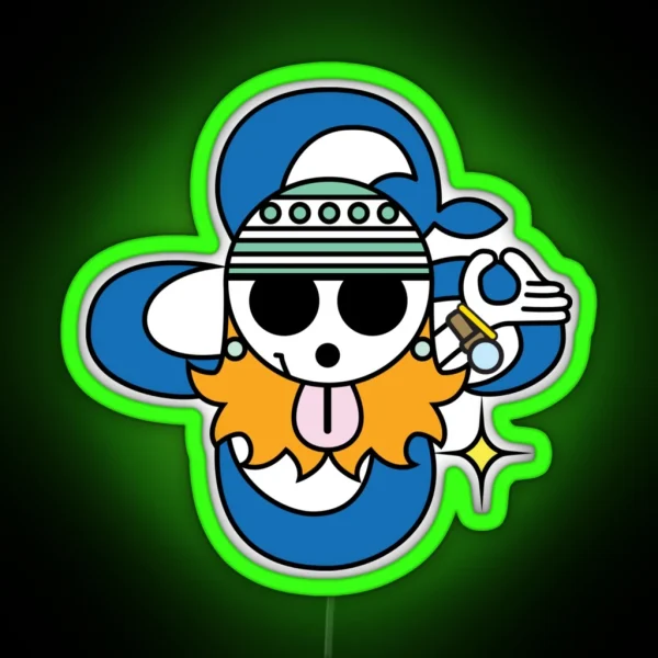 Nami Skull Flag RGB Neon Sign