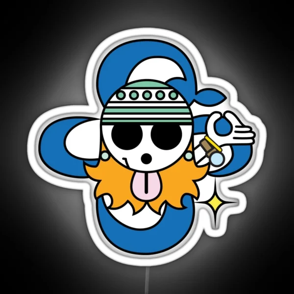 Nami Skull Flag RGB Neon Sign