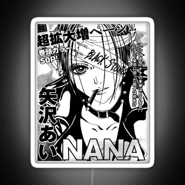 Nana Manga Panel RGB Neon Sign