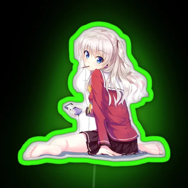 Nao Tomori Charlotte RGB Neon Sign