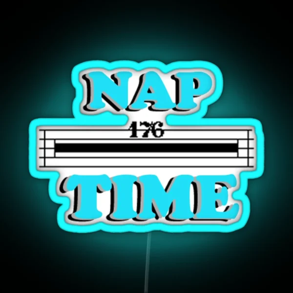 Nap Time RGB Neon Sign