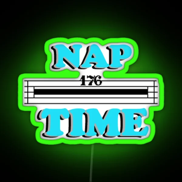 Nap Time RGB Neon Sign