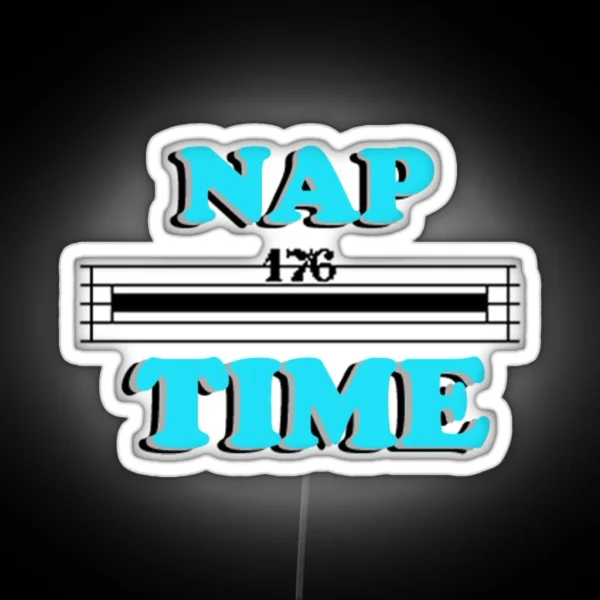 Nap Time RGB Neon Sign