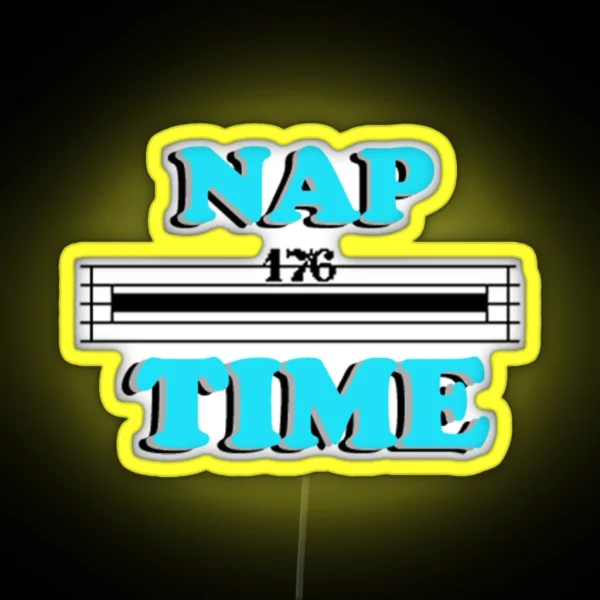 Nap Time RGB Neon Sign