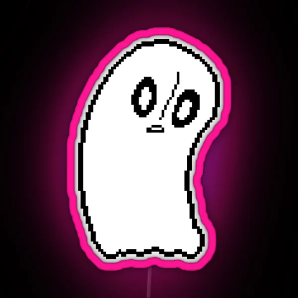 Napstablook RGB Neon Sign