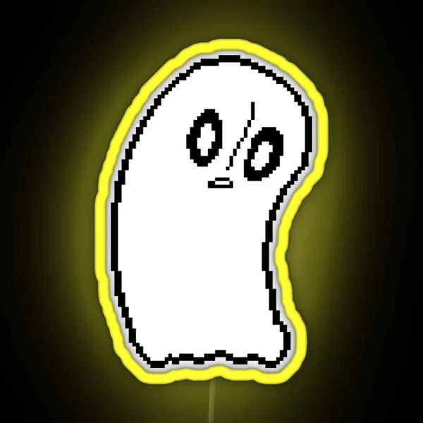 Napstablook RGB Neon Sign