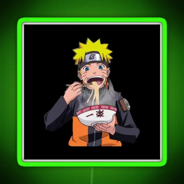 Naruto Epic Design Of The Legend Of The Shinobi RGB Neon Sign