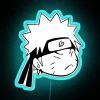 naruto angry neon rgb blue