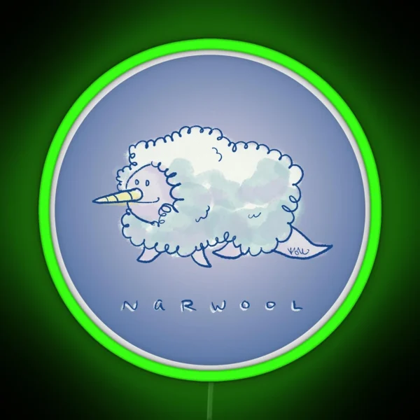 Narwool RGB Neon Sign