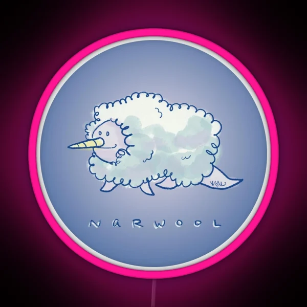 Narwool RGB Neon Sign