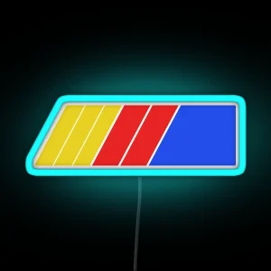 NASCAR Logo RGB Neon Sign