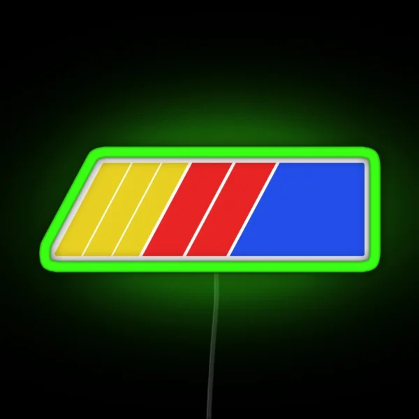 NASCAR Logo RGB Neon Sign