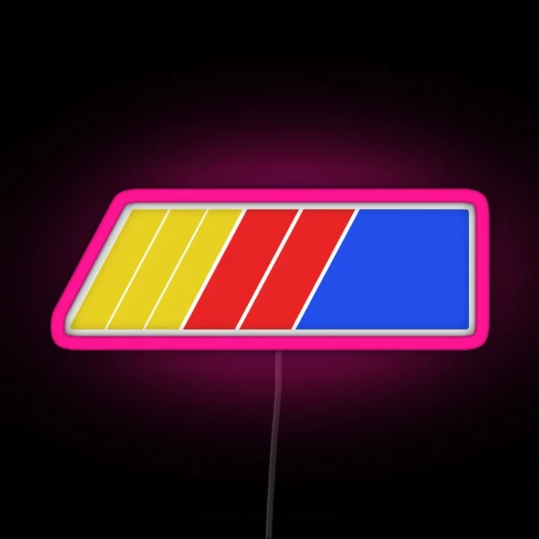 NASCAR Logo RGB Neon Sign