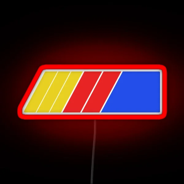 NASCAR Logo RGB Neon Sign