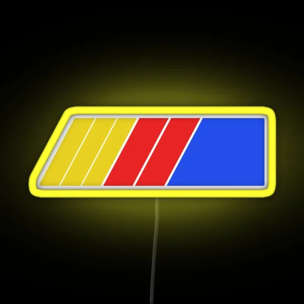 NASCAR Logo RGB Neon Sign