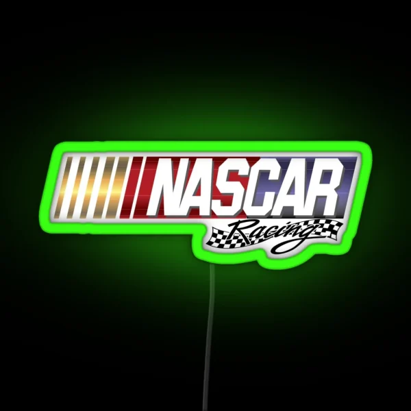 Nascar Racing Cool Led RGB Neon Sign
