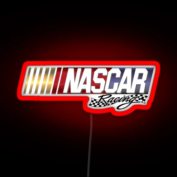 Nascar Racing Cool Led RGB Neon Sign