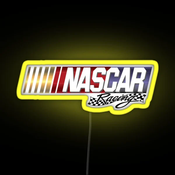 Nascar Racing Cool Led RGB Neon Sign