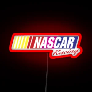 NASCAR Racing RGB Neon Sign