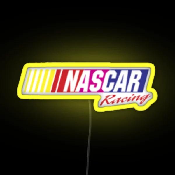 NASCAR Racing RGB Neon Sign